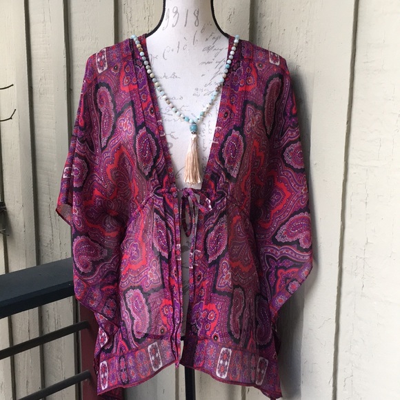 Moda International Tops - Moda International Kimono Style Blouse